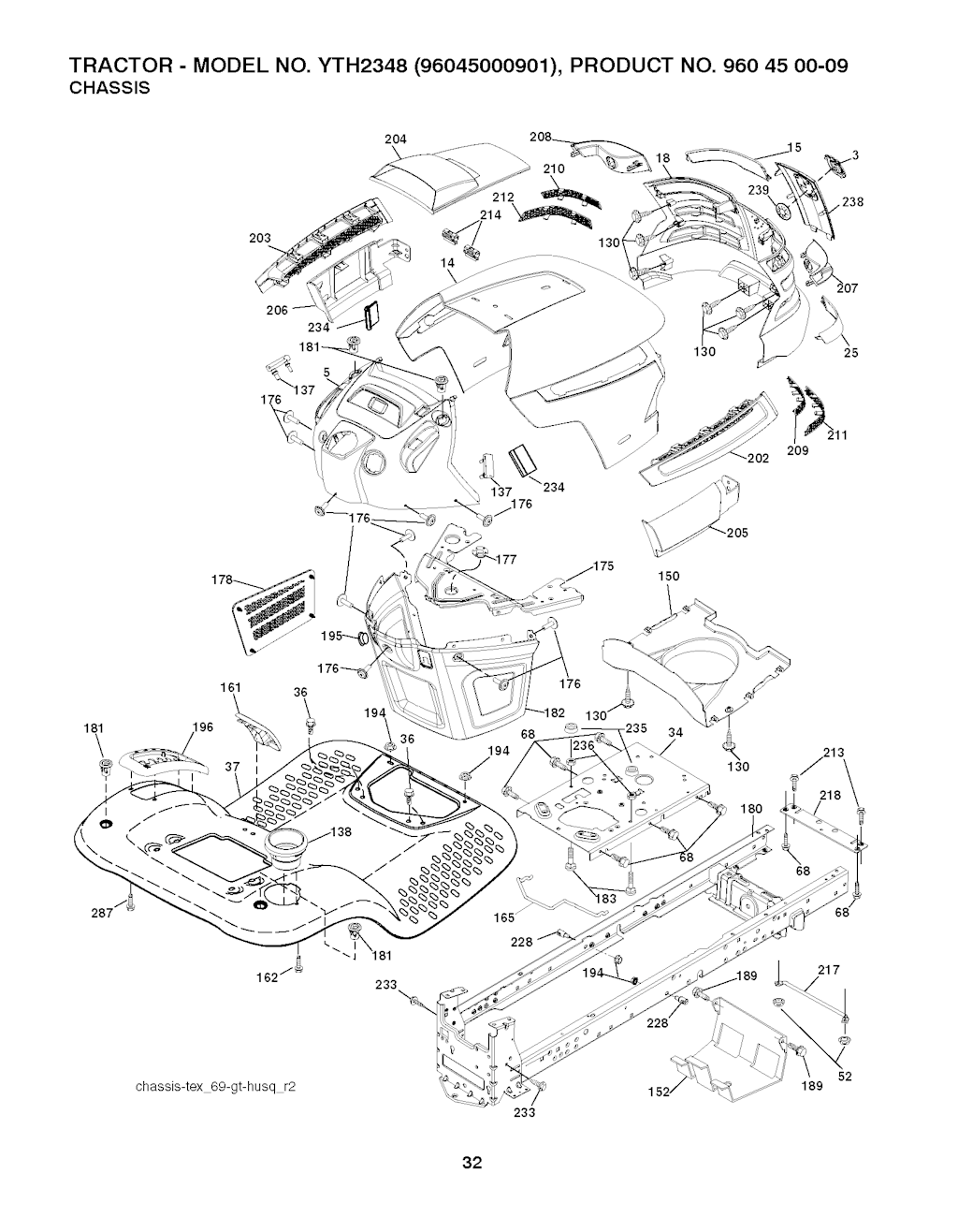 Explosionszeichnung Ersatzteile