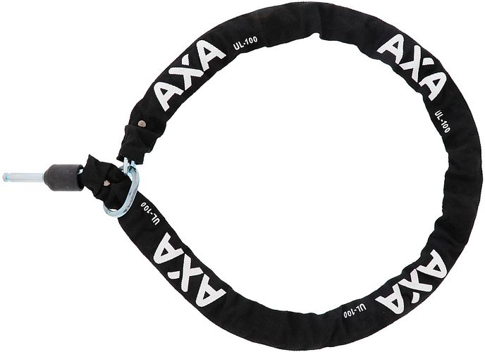 Axa ULC Einsteckkette 100 cm schwarz