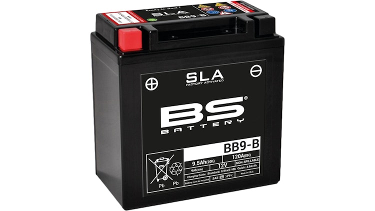 BS-Battery Batterie BS-Battery, SLA, versiegelt, Batterie "YB9-B" ETN: 509 014 008