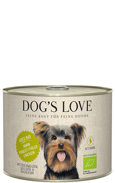 Dog's Love Bio 200g Dose HundenassfutterVorschaubild