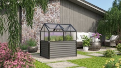 Vitavia Hochfrühbeet Zola mit 4 Dachfenstern  B 127 x T 89 x H 135 cm