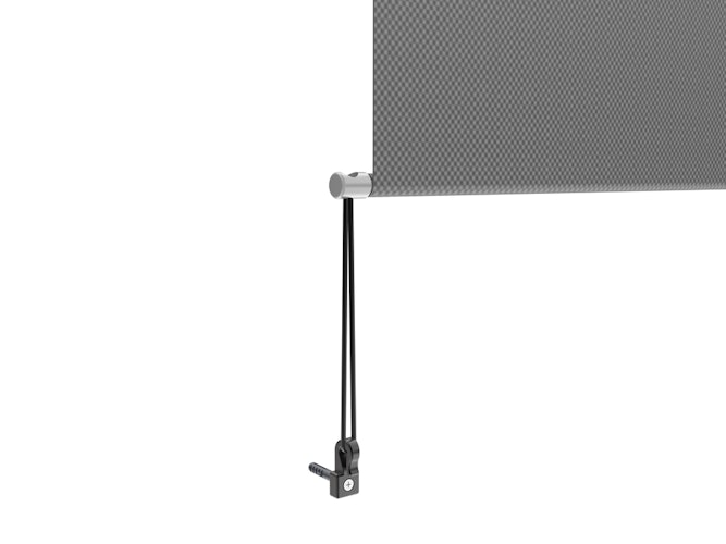 NOOR Senkrechtmarkise Exklusiv anthrazit 150x250cm