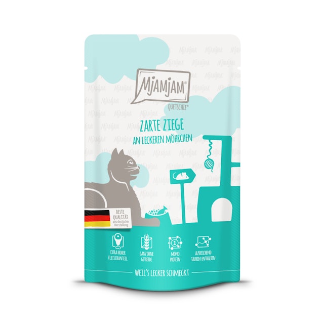 MJAMJAM Quetschies 125g Beutel KatzennassfutterVorschaubild