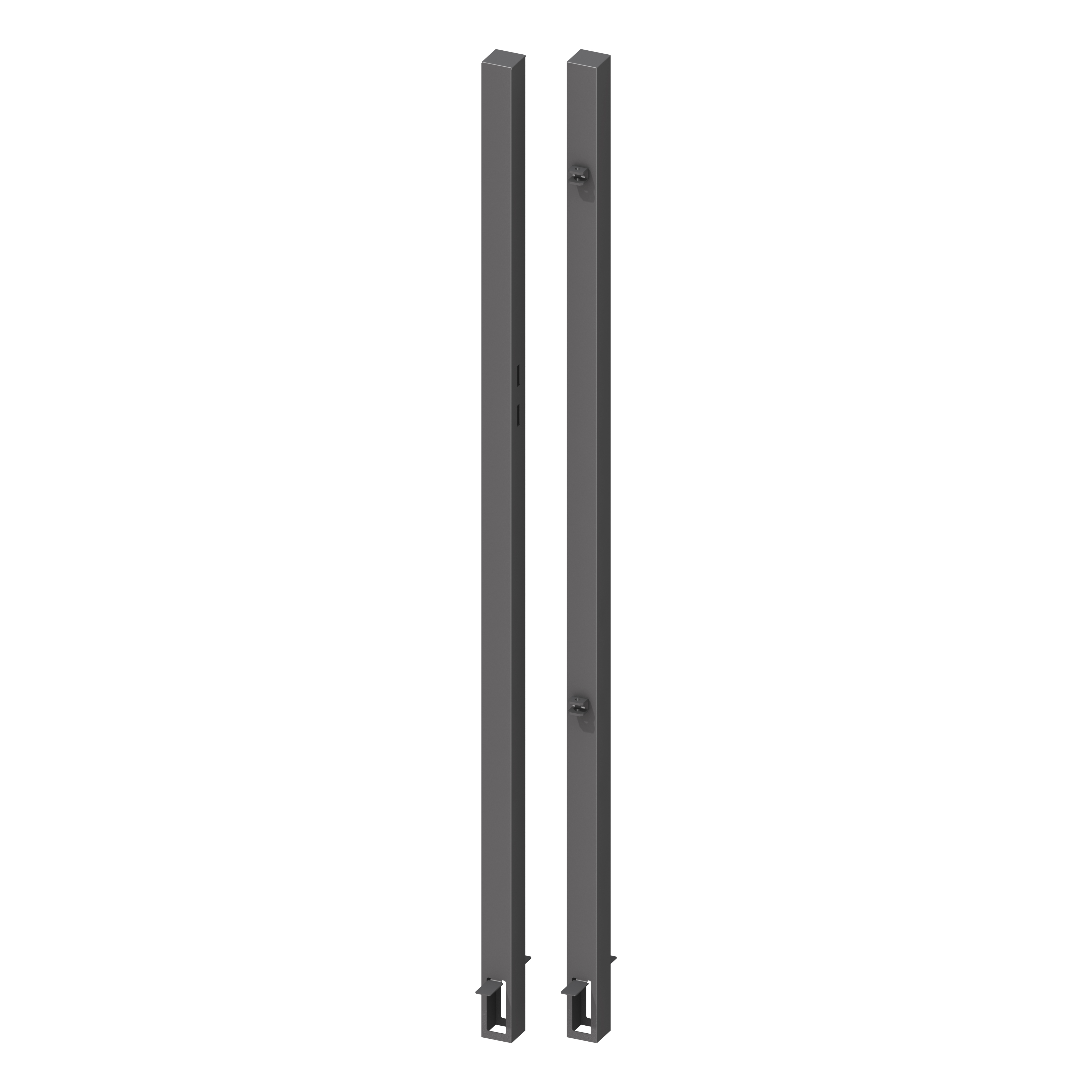 TraumGarten Metall-Torpfosten 2er Set für Einzeltore