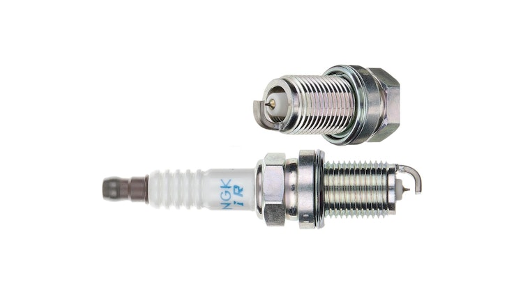 NGK Zündkerze IFR6G-11K, Gewindedurchmesser 14 mm, Schlüsselweite 16, Zündkerze Gruppe I, IRIDIUM