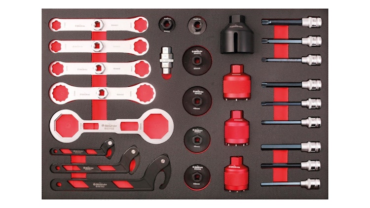 Bikeservice Moduleinlage Fahrwerk 29-teilig