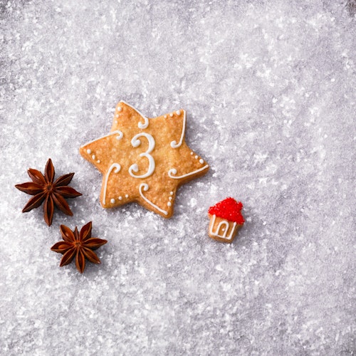 Kaiser Ausstechform Stern 6-zackig 6 cm