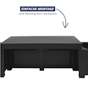 Vorschaubild KHW Gartenbank Berlin inkl. Pflanzkästen