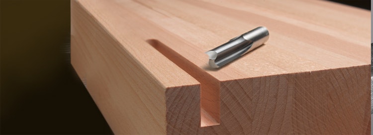 kwb HSS Nutfräser  4 mm SB-Box 750410