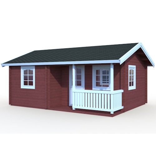 Palmako Ferienhaus Sandra 21,5 + 3,7 m² - 70 mm