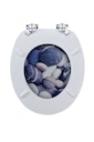 Vorschaubild MDF WC-Sitz GREY STONES mit Absenkautomatik