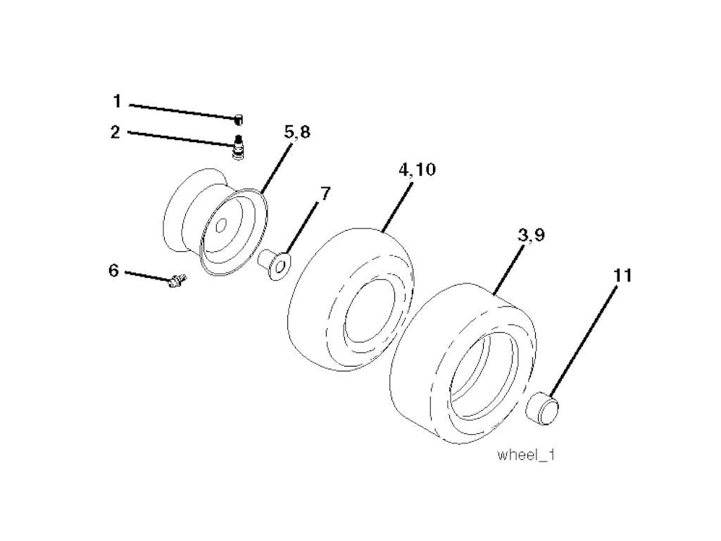 Explosionszeichnung Ersatzteile