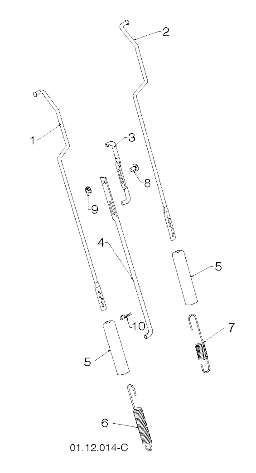 Explosionszeichnung Ersatzteile