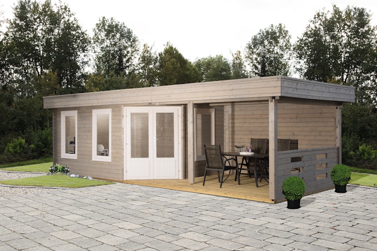 Wolff Finnhaus Gartenhaus 5-Eckhaus Maja 40-B / 1-Raum