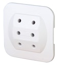 Vorschaubild Kopp Steckdosen-Adapter 3-fach arktis-weiß