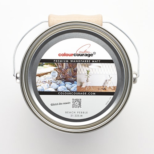 colourcourage® Premium Wandfarbe matt Beach Pebble