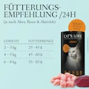 Vorschaubild Cat's Love Adult Pute & Wild Katzentrockenfutter