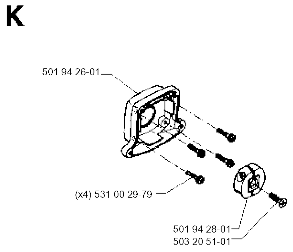 Explosionszeichnung Ersatzteile