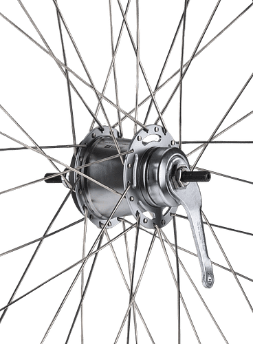 CONTEC Hinterrad Sputnik Nexus Inter-7 28 Zoll silber,schwarz