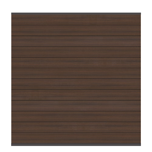 TraumGarten System WPC Platinum Zaun-Set