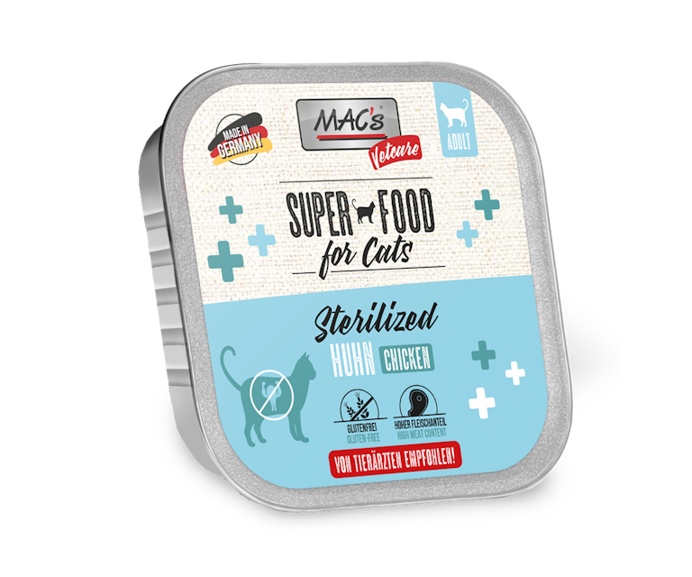 MAC's Cat Vetcare Diätnahrung 100g Schale KatzennassfutterVorschaubild