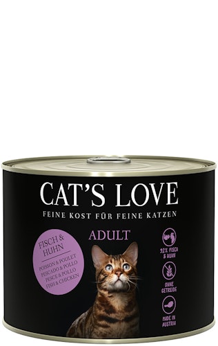 Cat's Love Adult Mix 200g Dose Katzennassfutter