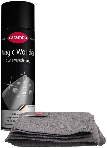 Caramba Lackreiniger "Magic Wonder Glanz-Veredelung" inkl. Mikrofasertuch