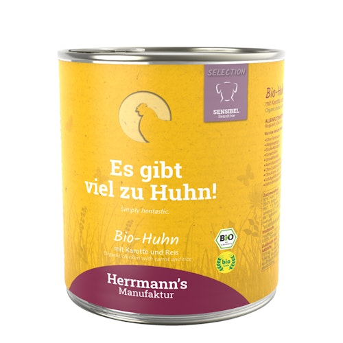 Herrmann's Selection Sensibel / Sensitiv 800g Dose Hundenassfutter