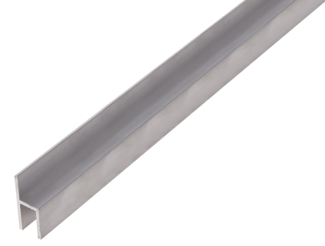 Alberts® Stuhlprofil, Alu silber elox., LxBxS 1000 x 26 x 11 x 1,5 mm 470487