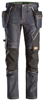 Snickers FlexiWork Denim Arbeitshose mit Holstertaschen, EN 14404