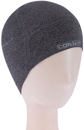 CONTEC Helm-Unterziehmütze Red Line Slim Cap grau dunkelgrau Gr. S
