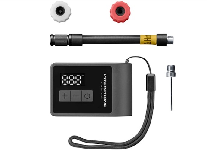 INTERPHONE Akku-Luftpumpe Air Pump Schwarz