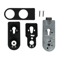 Griffwerk Schlosseinsatz inkl. Flüsterfalle -PZ