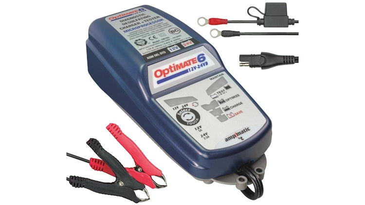 Tecmate Batterieladegerät Optimate 6 12V-24V