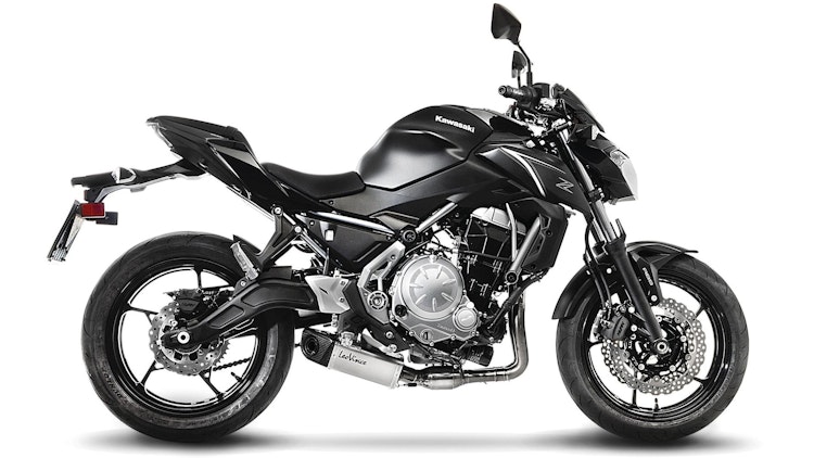 LeoVince Komplettanlage Edelstahl SBK SBK U.B. 2/1 für KAWASAKI Z 650/NINJA 650 mit Katalysator