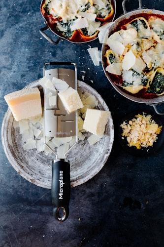 Microplane Große Raspel GOURMET Schwarz