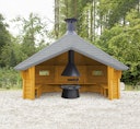 Vorschaubild Wolff Finnhaus Wetterschutzhütte / Grillhütte Wanja 3327 45