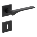 Vorschaubild Griffwerk VAYA 261 LEAF LIGHT fast2fix Fast2Fix Rosetten eckig Buntbart Graphitschwarz