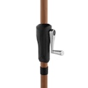 Vorschaubild doppler Mittelmastschirm LIFE Woodstyle 305 Lift, Aluminium Holzoptik / 100 % Polyester 180 g/m² 