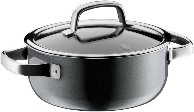 WMF Bratentopf Fusiontec Mineral 20 cm Platinum