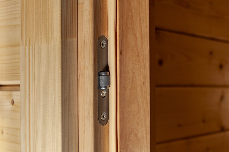 Skan Holz Saunahaus Helsinki 2 - 45 mm Blockbohlen