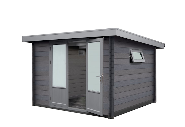 Wolff Finnhaus WPC Gartenhaus Trend C - 28 mm