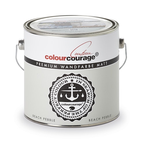 colourcourage® Premium Wandfarbe matt Beach Pebble