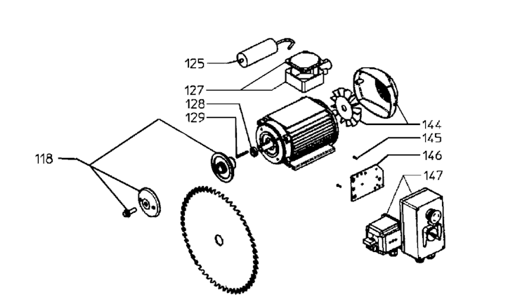 Metabo TK - Motor 2,20 WNB