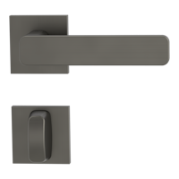 Griffwerk VAYA 265 MINIMAL MODERN fast2fix  Fast2Fix Rosetten eckig  WC Kaschmirgrau