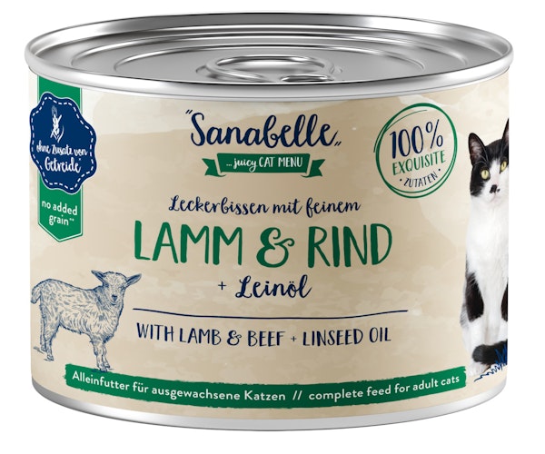 Sanabelle Adult Leckerbissen 195g Katzennassfutter