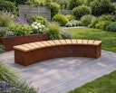 Vorschaubild Badeko Sitzbank „Modell Karlsruhe“ 200 cm