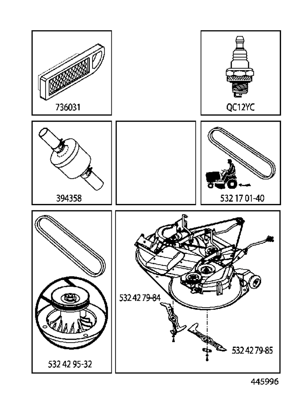 Explosionszeichnung Ersatzteile