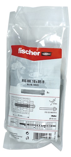 FISCHER Siebhülse FIS HK 16x85 B (8 Stück)