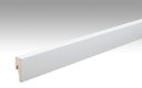 Vorschaubild MEISTER Fussleiste Profil 8 PK  Uni weiß glänzend DF 324 - 2380 mm
